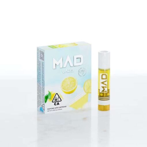 mad labs liquified diamonds cartridge 1g mango sunrise