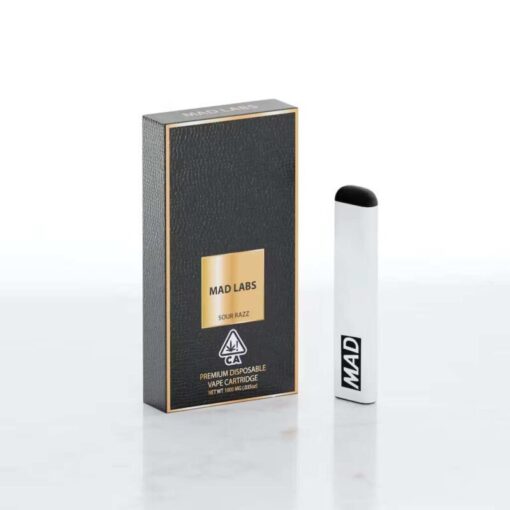 mad labs liquified diamonds disposable 1g sour razz